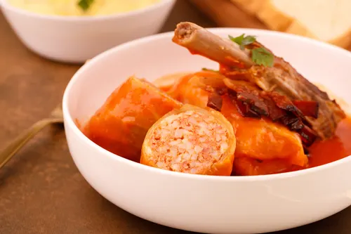 Sarma, domaće baranjsko jelo, OPG Stipino