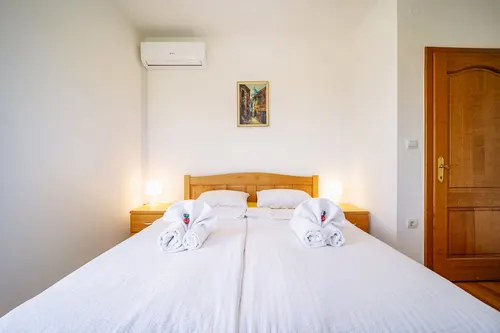 Villa Stipino, spavaća soba na drugom katu